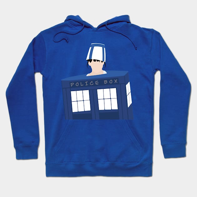 syd in police box costume Hoodie by brendalee